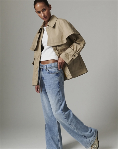 Day Birger et Mikkelsen - Amira Heavy Cotton Jakke - Chinchilla